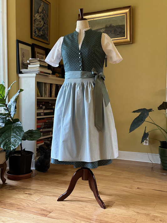 Heimatgwand "Linda" Dirndl in "Petrol"/Teal