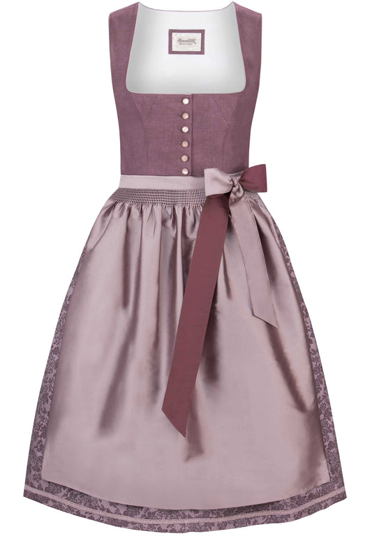 Heimatgwand "Lucy" Dirndl in Berry/Mauve