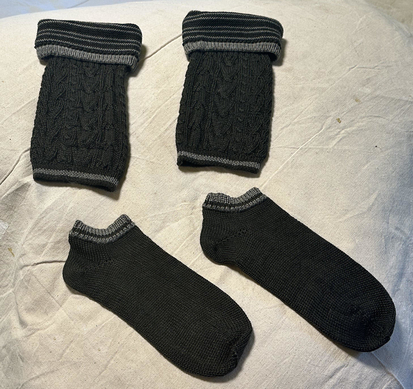 Men's Socks Moss Green