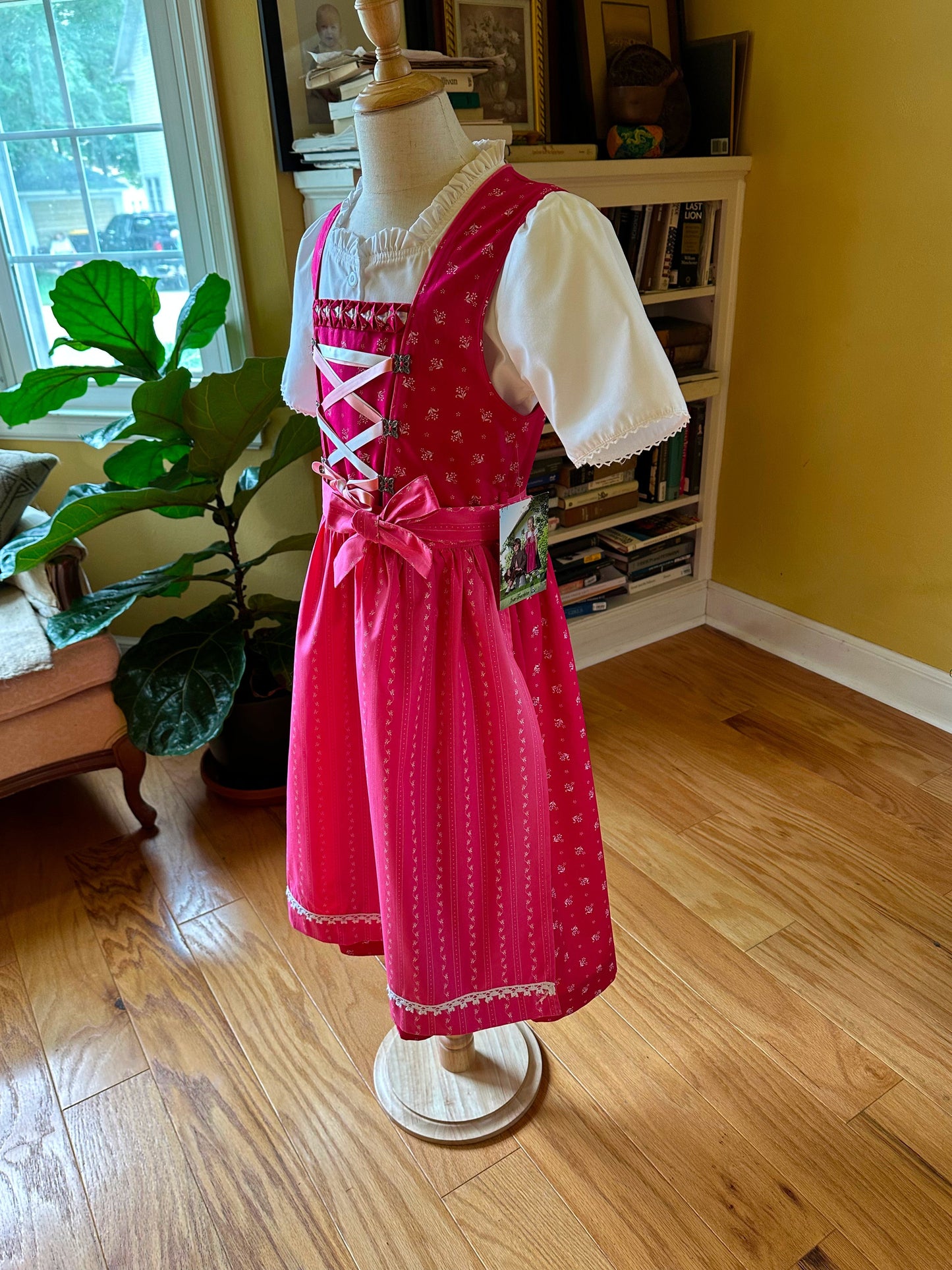 Isar Trachten Double Pink Dirndl