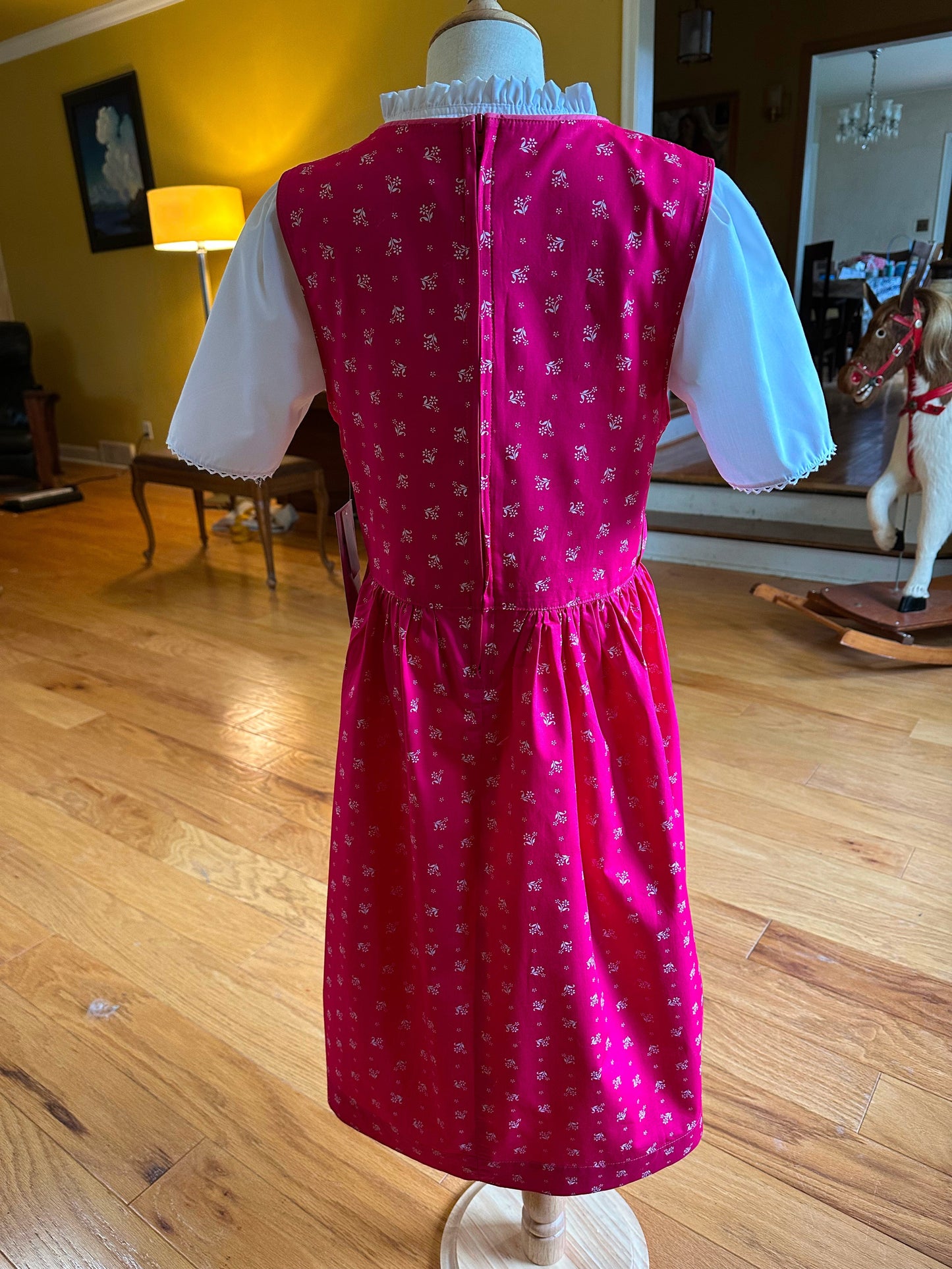Isar Trachten Double Pink Dirndl