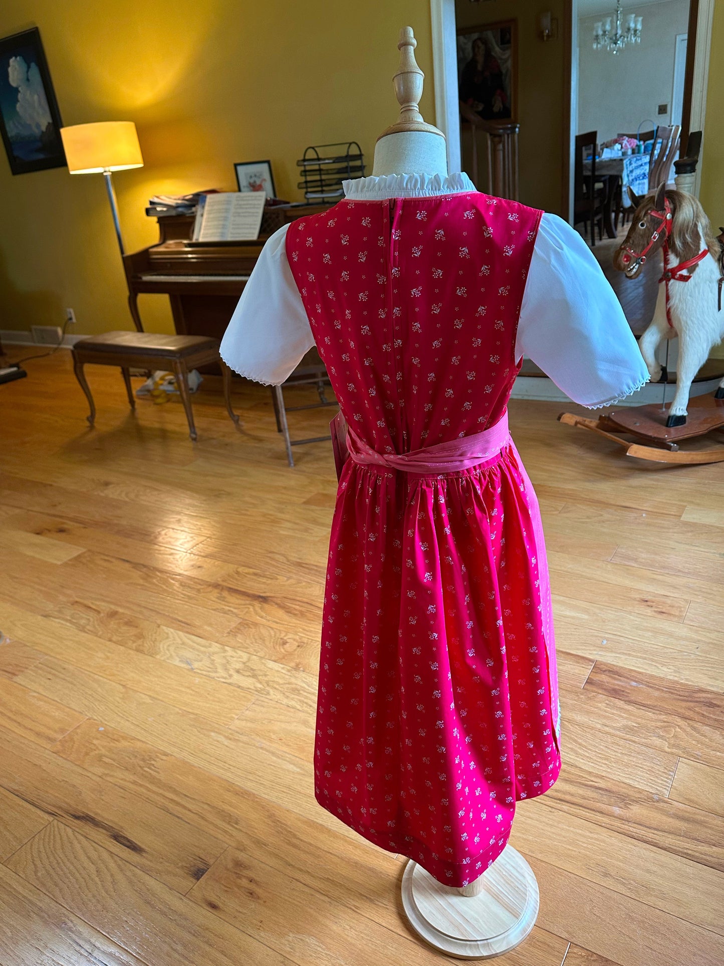 Isar Trachten Double Pink Dirndl