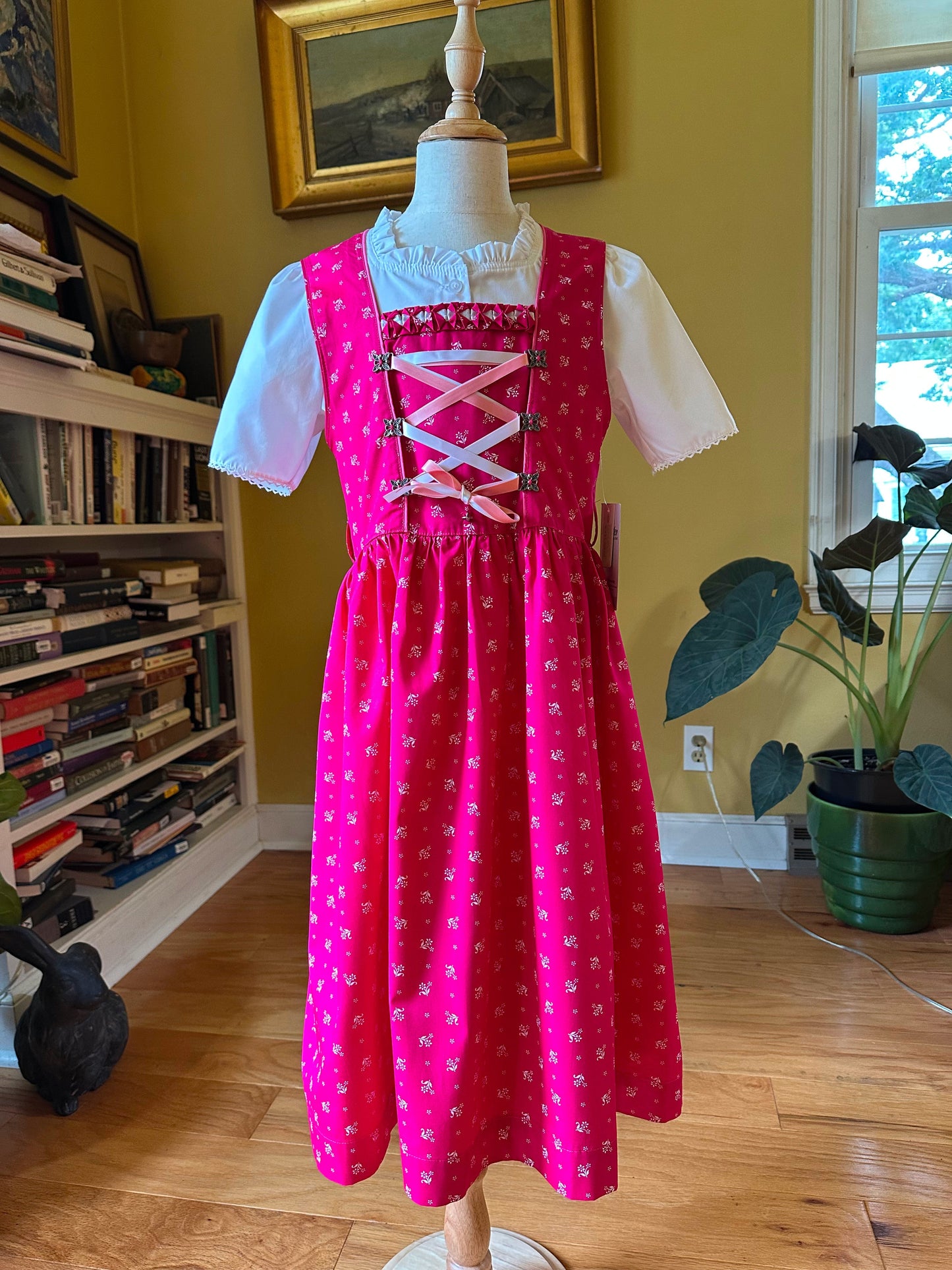 Isar Trachten Double Pink Dirndl